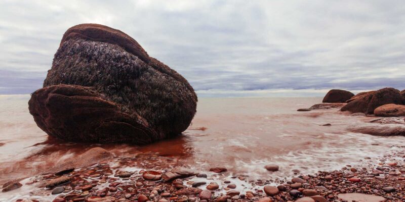 The Blob Rock Atlantic Ocean St Martins New Brunswick